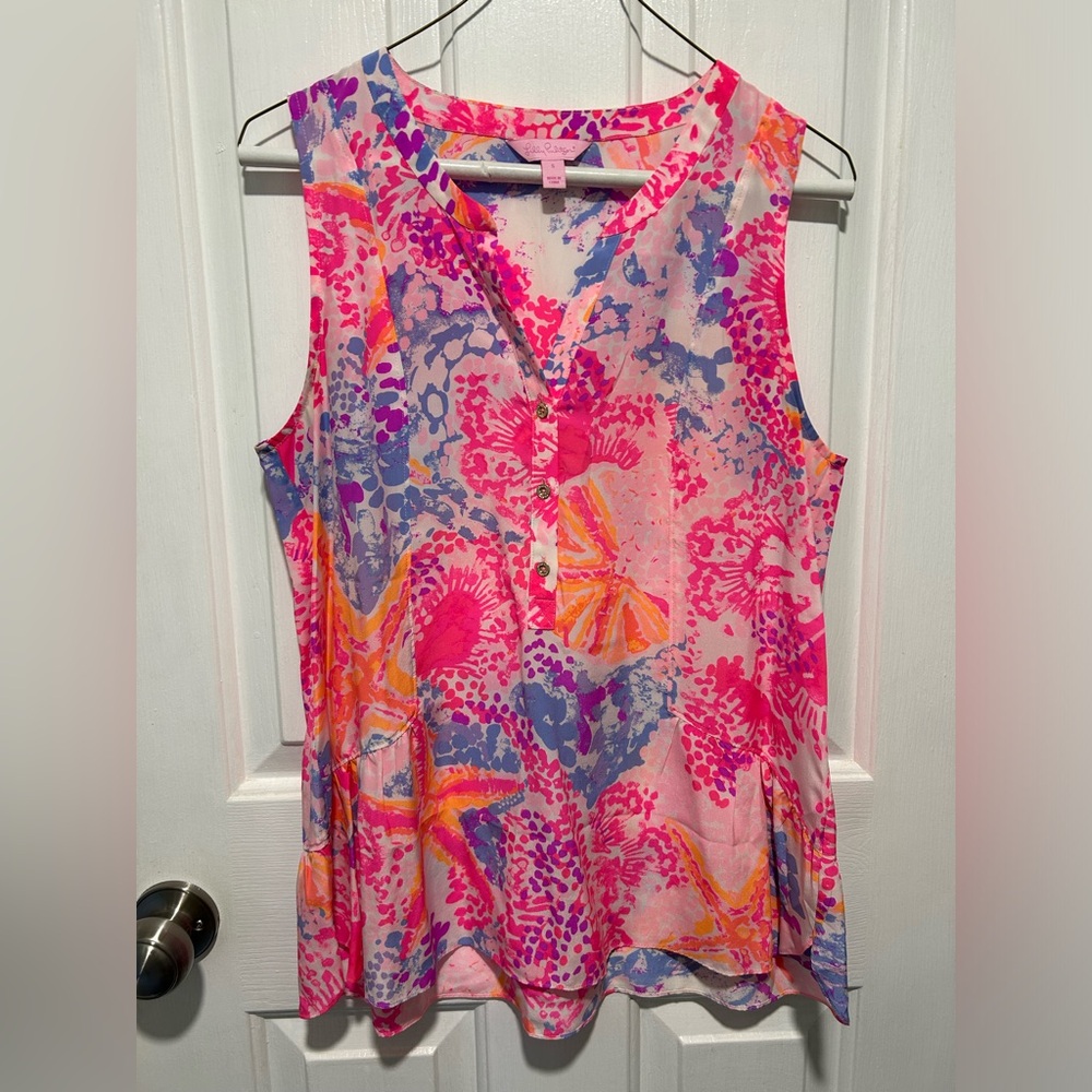 Lilly Pulitzer sleeveless top small
